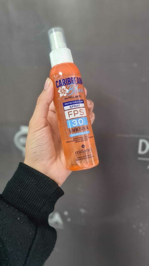 Protector corporal en spray FPS 30 Caribbean Blue