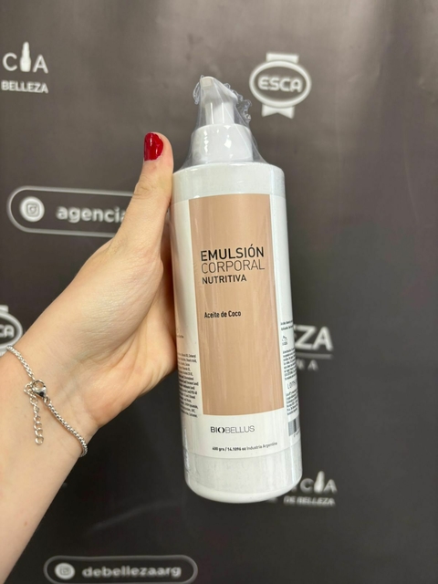 Emulsion nutritiva de aceite de coco 500g - comprar online