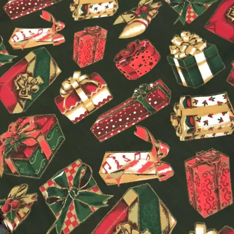 Toalha quadrada presentes coloridos 1,50m