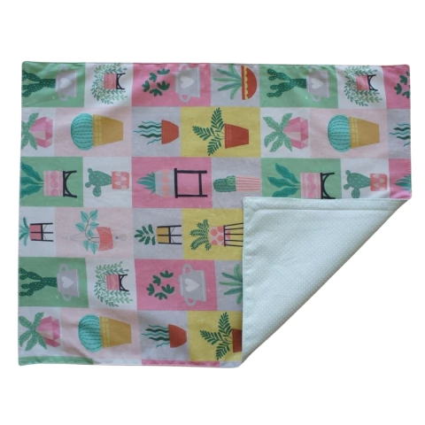 Jogo americano dupla face cactos - comprar online