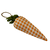 Porta guardanapo tecido cenoura xadrez - comprar online
