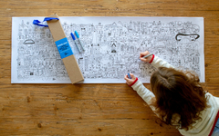 Buenos Aires :: Lámina mural - comprar online