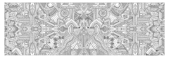 Imagen de Pack Abstractas - 4 láminas individuales para pintar