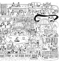 Buenos Aires :: Lámina mural - tienda online