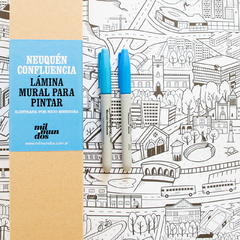 Neuquén-Confluencia :: Lámina mural - comprar online