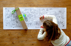 Rosario :: Lámina mural - comprar online