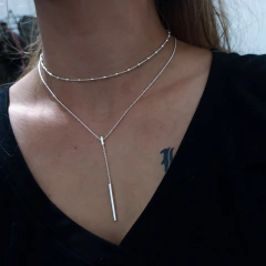 Gargantilla Lucre (Plata 925) - comprar online