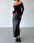 BLACK EYE long skirt