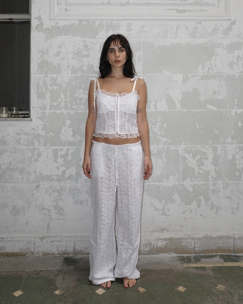 Pant Broderie