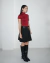 Hudson midi skirt
