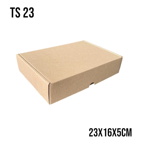 CAIXA DE PAPELÃO 23X16X5cm (LIVROS, DVD'S) - COD: TS 23