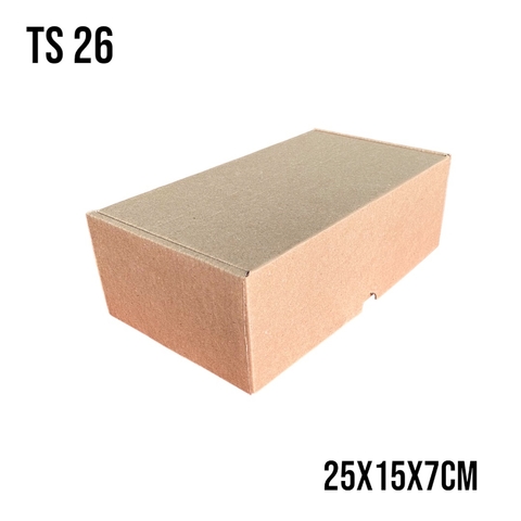 CAIXA DE PAPELÃO 25X15X7cm - COD: TS 26