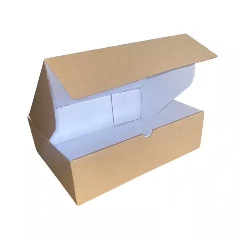 CAIXA DE PAPELÃO 30,5x22x9 cm INTERNO BRANCO - COD: TS 31B - comprar online