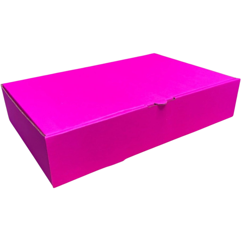 CAIXA DE PAPELÃO 33X21X7cm PINK - COD: TS 33 - comprar online