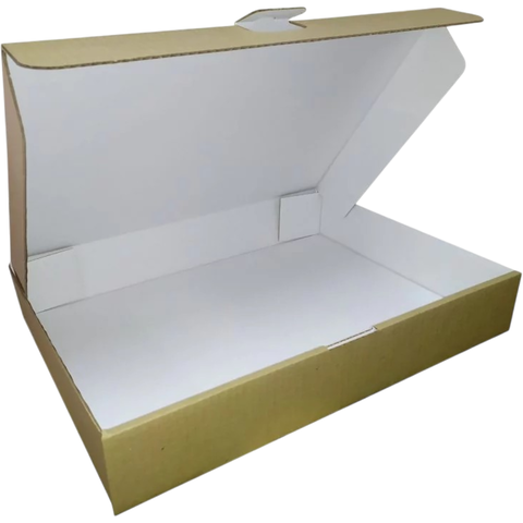 CAIXA DE PAPELÃO CORREIOS/SEDEX 45X30X6cm, INTERNO BRANCO - COD: TS 45 - comprar online