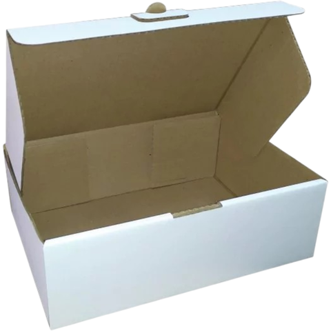 CAIXA DE PAPELÃO N° 2 - 27X18X9cm EXTERNO BRANCO - COD: TS 02 - comprar online