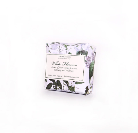Jabón Individual White Flowers - comprar online