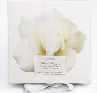 Jabón White Flowers Premium Caja