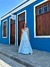Vestido Alane - azul (listra grossa) na internet