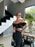 Cropped Eliz - preto - comprar online