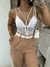 Body Tule Barbara - branco na internet