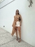 Blusa Assimétrica Marian - nude - comprar online