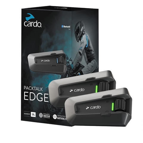 Intercomunicador para casco de moto Cardo Packtalk EDGE (pack dúo)