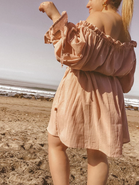 Vestido Island Rosado | Preventa | se despachan 10 hábiles después de tu compra.