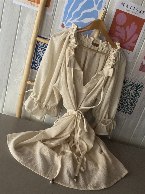 Vestido Island crudo | PREVENTA| se despachan 10 días hábiles después de tu compra