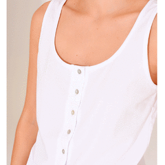 Musculosa Cata blanca - comprar online