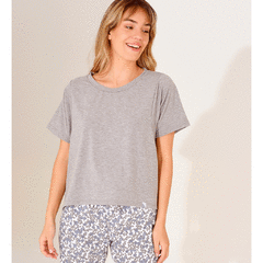Remera Maria gris