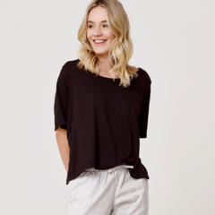 Remera Maria negra - comprar online