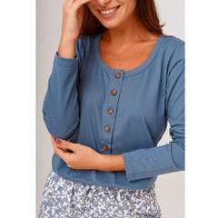 Remera Uma azul - comprar online
