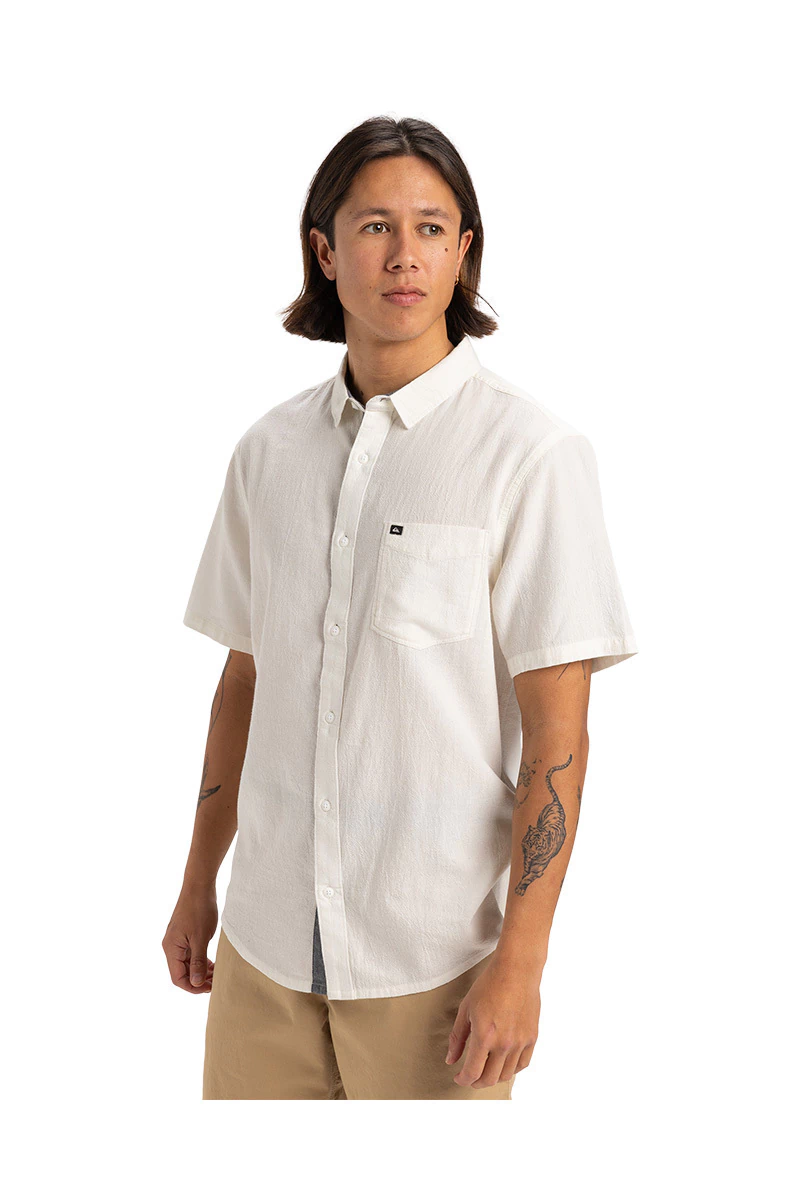 CAMISA MC TIME BOX BLANCA QK (1788)