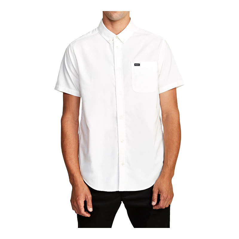 CAMISA MC THALL DO STRECH BLANCA RVCA (7093)