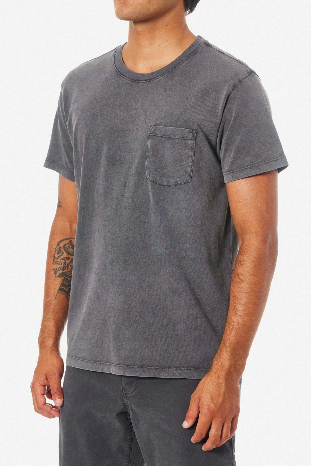 BASE TEE GRIS KATIN (6163)