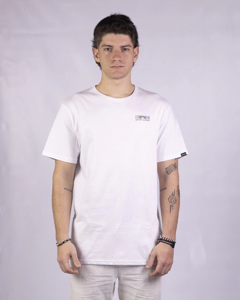 EXPLORE SS CLASSIC TEE BLANCO ALTHON (6248)