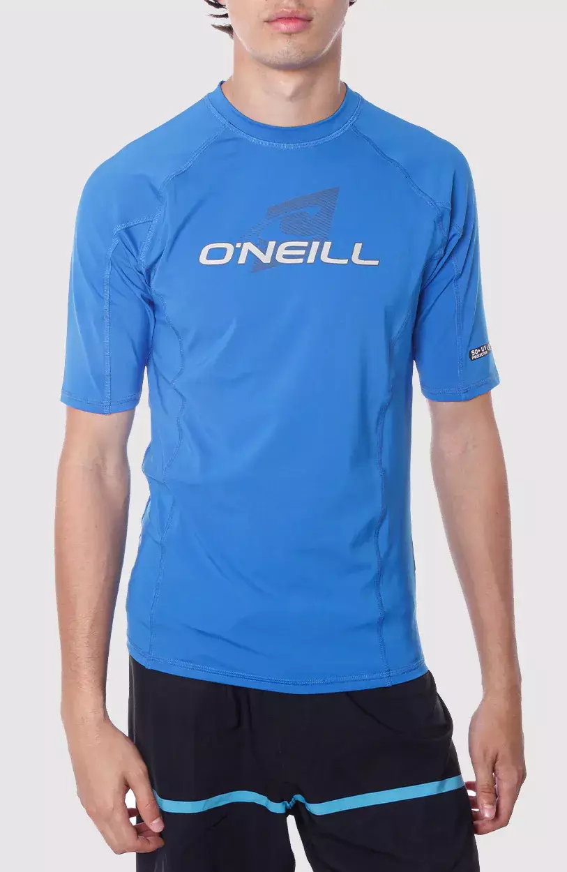 LYCRA ONEILL BASIC UV M/C HOMBRE AZUL (7448)