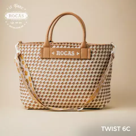 BOLSO TWIS ROCAS CAMEL (9196)