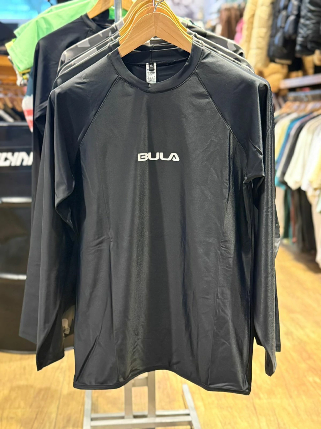 LYCRA M/L BULA ADULTO NEGRO (7486)
