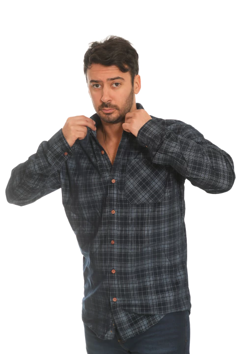 Camisa cuadro corderoy MD58 Specials - MD58