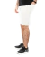 Bermuda de Gabardina elastizada Off White - tienda online