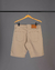 Bermuda de Gabardina elastizada color Tiza