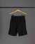 Short Black texture relaxed fit MD58 Essentials