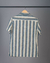 Camisa manga corta de Lino a rayas Damp Brothers Distrikt - MD58
