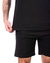 Short Black texture relaxed fit MD58 Essentials