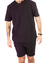 Imagen de Short Black texture relaxed fit MD58 Essentials