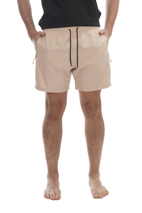 Short de Baño con Spandex y Bolsillo con cierre MD58 Limited Edition - tienda online