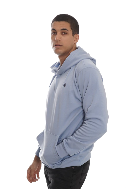 Buzo Hoodie con logo bordado forrado con piel MD58 Essentials en internet
