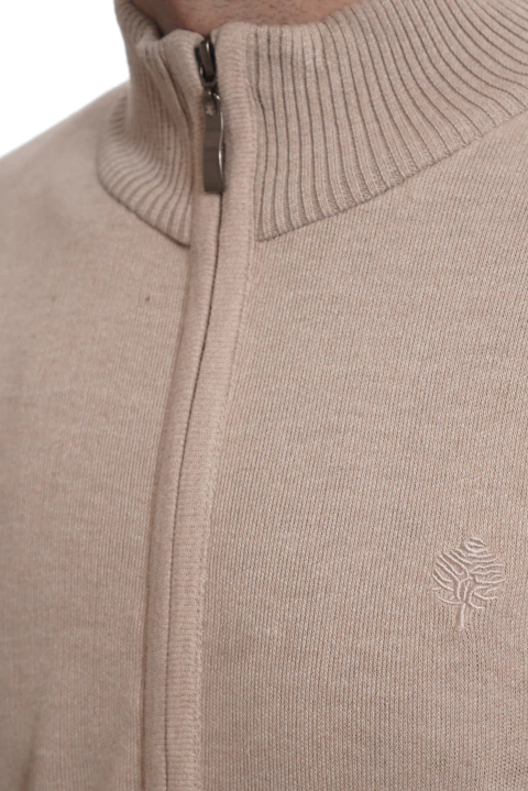 Camperita Sweater colores melange con logo bordado MD58 Essentials en internet